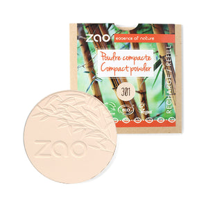 Compact Powder von Zao in ivory in Papphülle