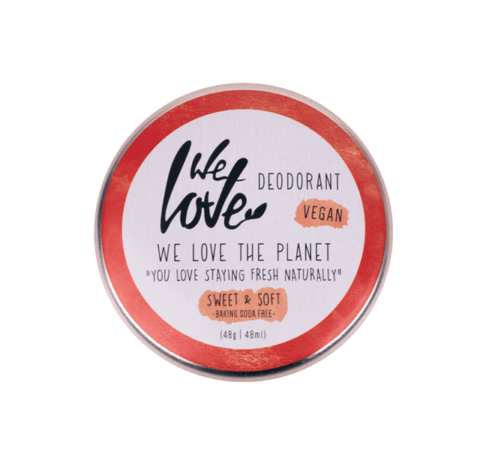 We love the planet Deo Creme, Sweet & Soft